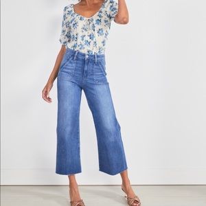 Paige Anessa Wide Leg Jeans